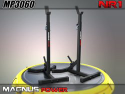 MAGNUS ® MP3060 Stands for training barbell racks