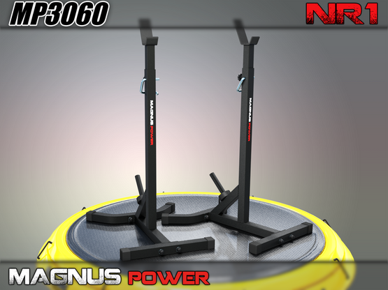 MAGNUS ® MP3060 Stands for training barbell racks