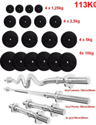 Training barbell Magnus Classic 133kg 29mm